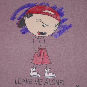 90's Leave Me Alone Vintage Funny Attitude T-Shirt